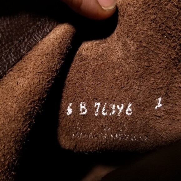 FRYE Jane Heritage Buckle Strap Knee High Western Riding Boots Horse Girl Brown - Picture 9 of 9